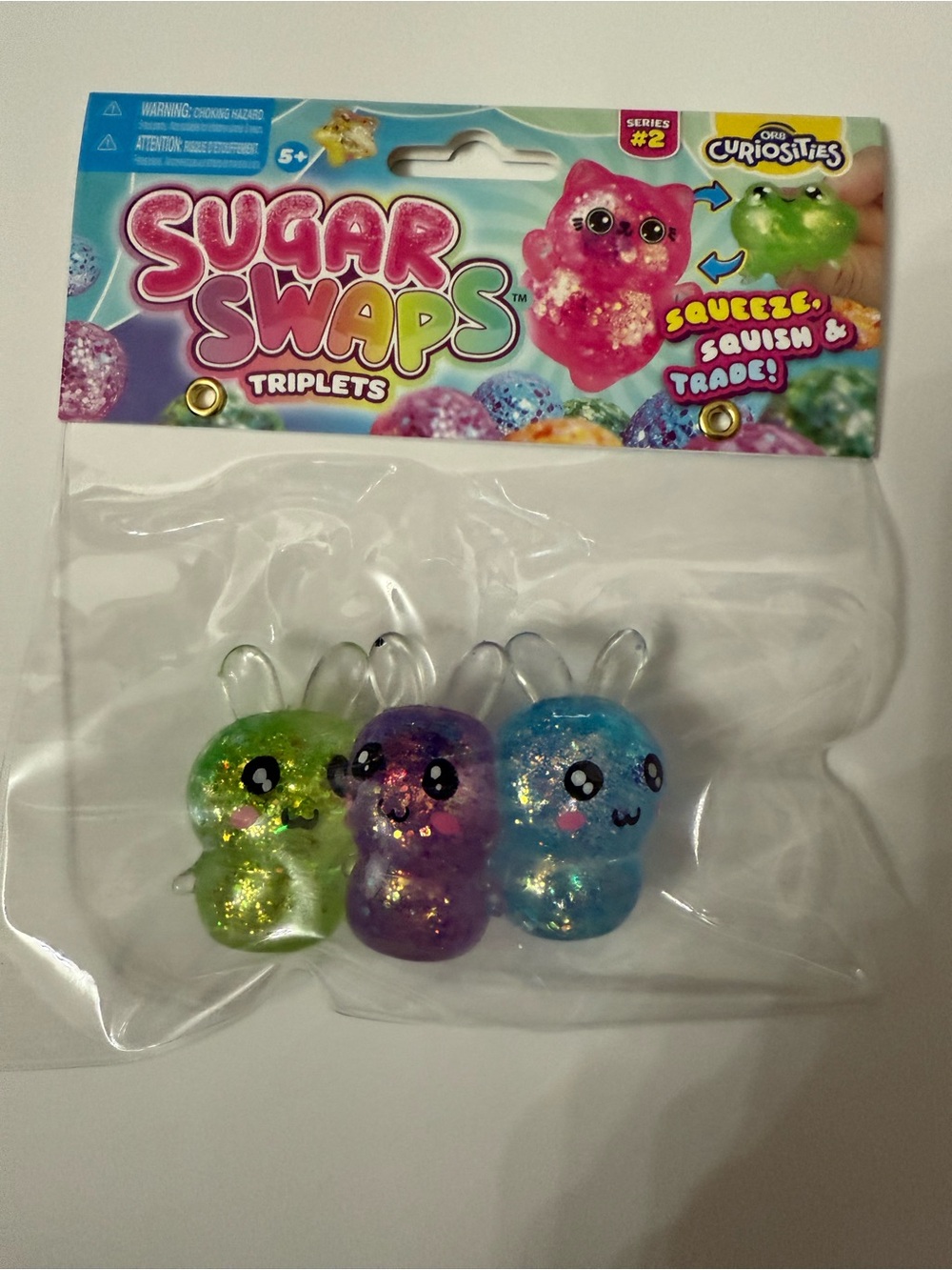 Sugar Swaps Triplets Bunny Squishy Fidget